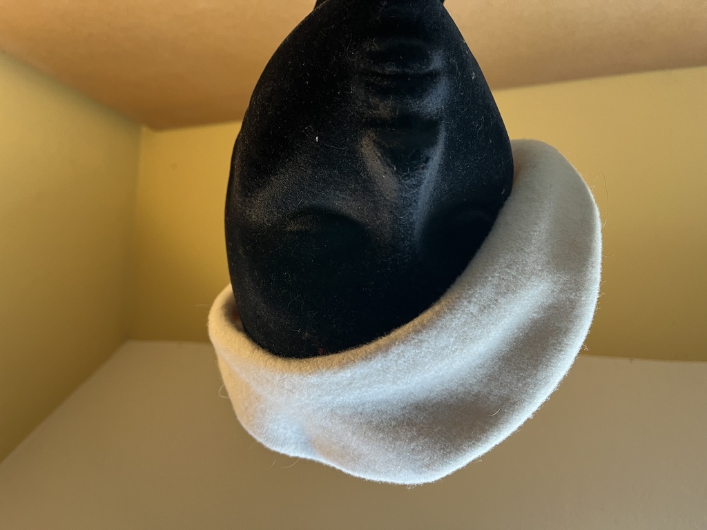 Cream Felt Beret